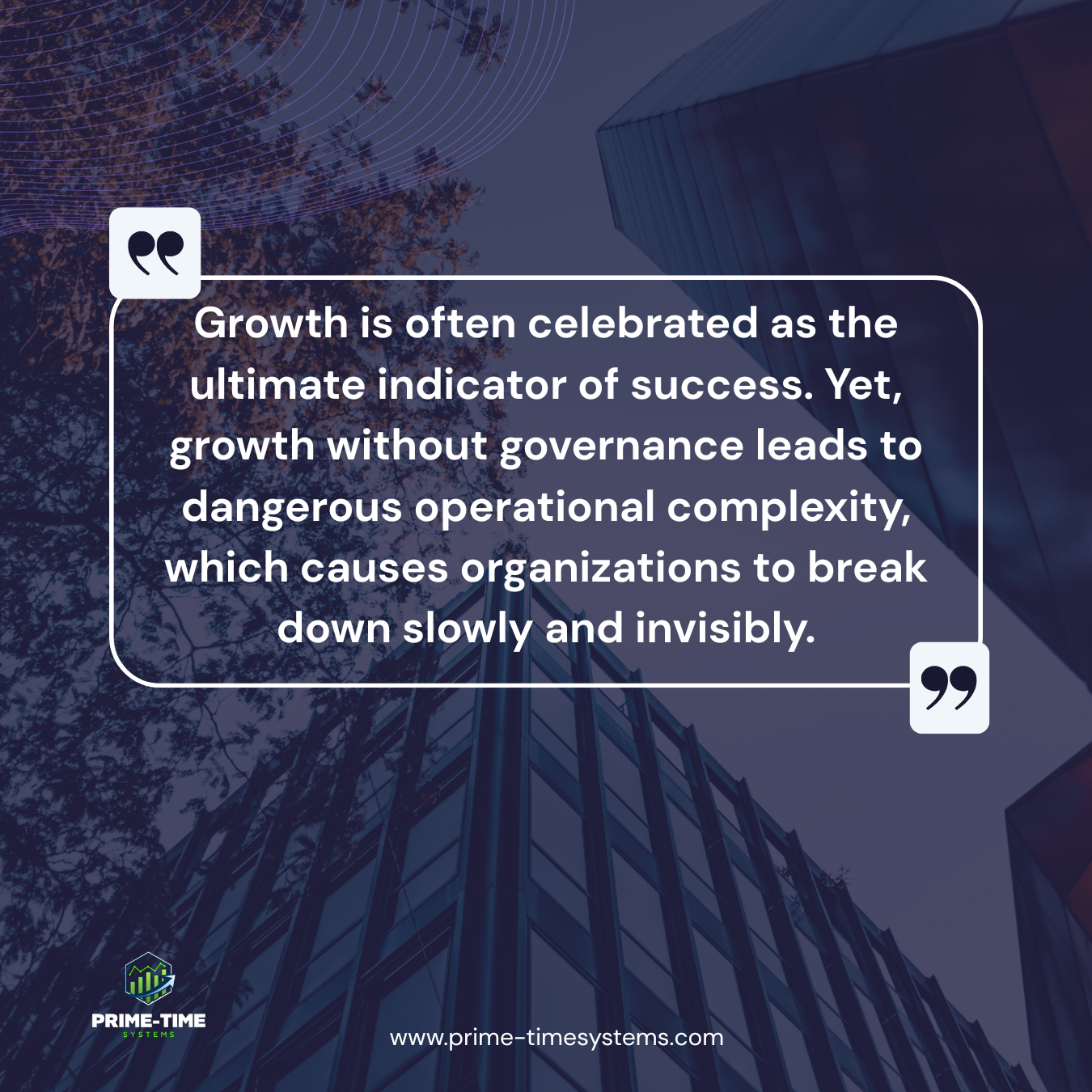 Growth Without Governance Is an Iceberg, Not a Straight Line