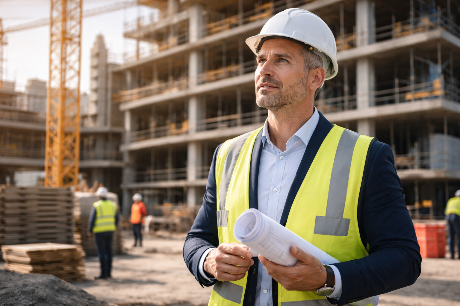 business looking at project