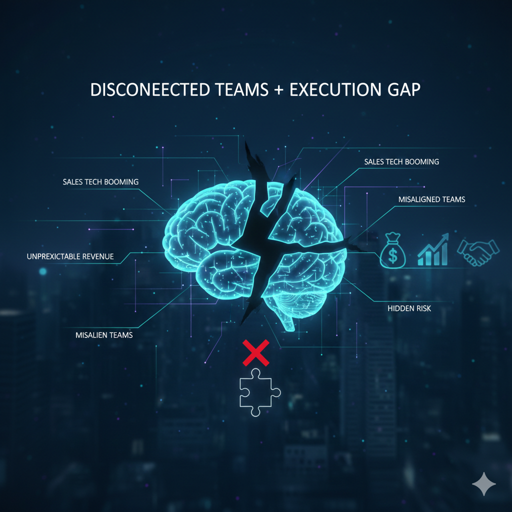 disconnected teams execution gap blog