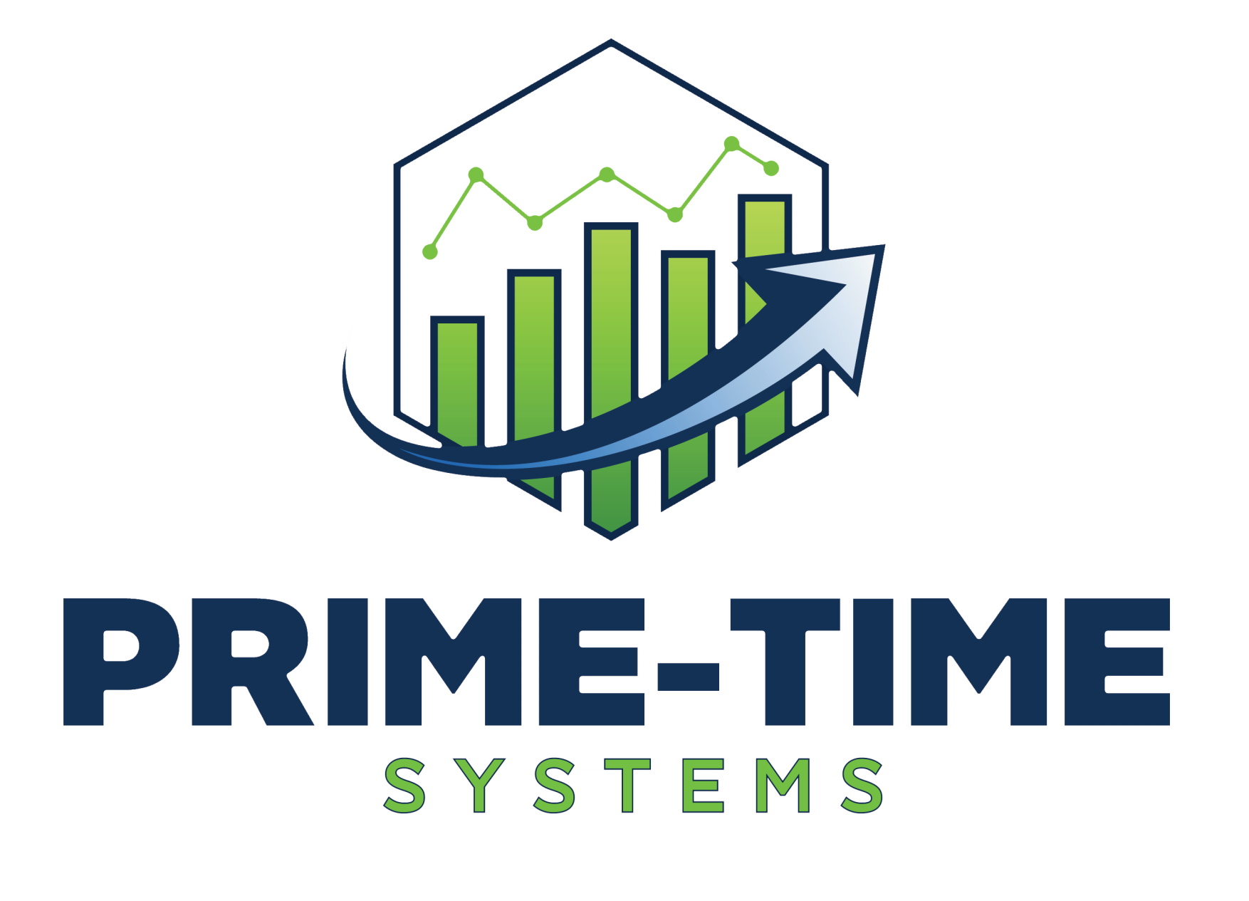 prime logo eps blue letters for whit backgrnd